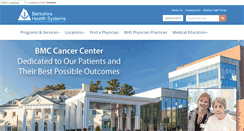 Desktop Screenshot of berkshirehealthsystems.org